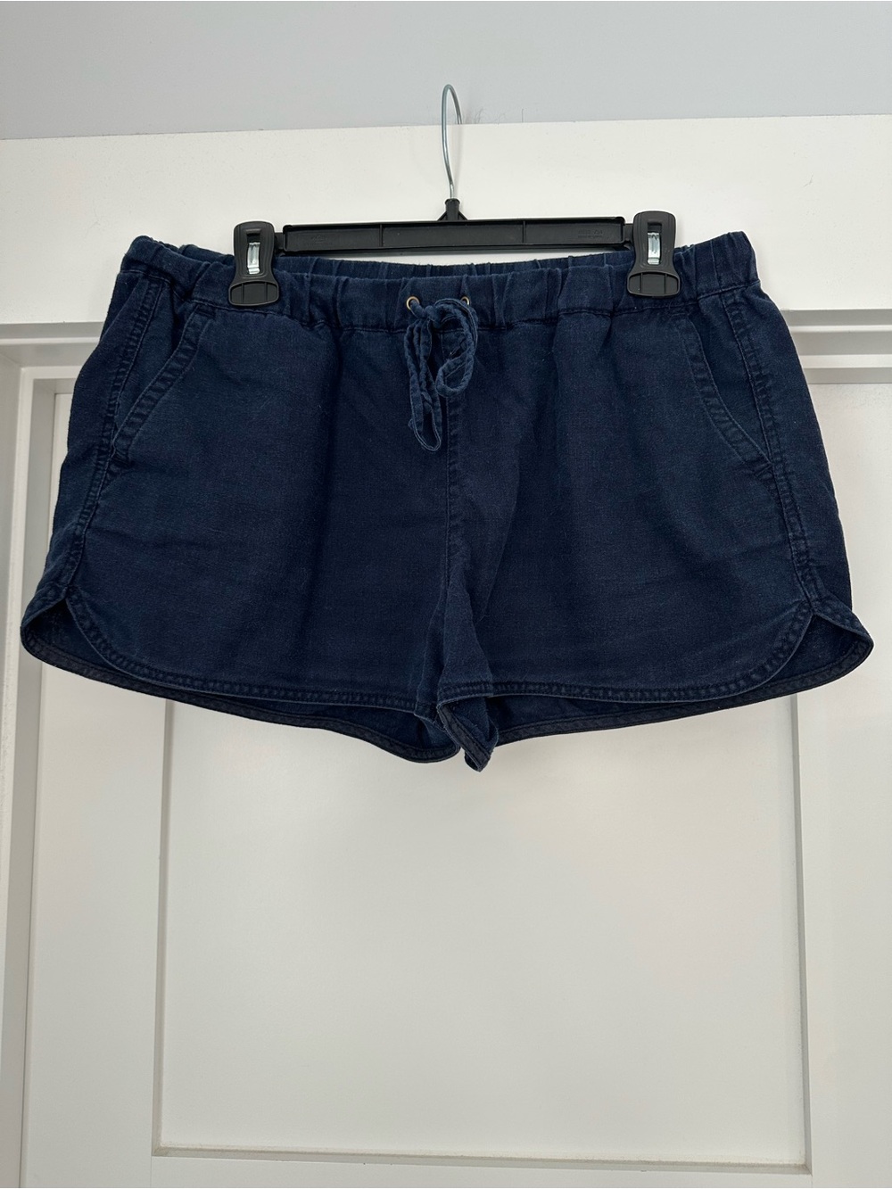 J. Crew Navy Blue Drawstring Casual Shorts